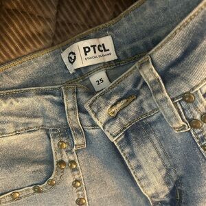 PTCL Women's Light Blue Flare Jeans